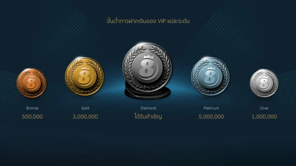 เส้นทางสู่การเป็น VIP เงื่อนไขและวิธีอัปเกรดสถานะของคุณ