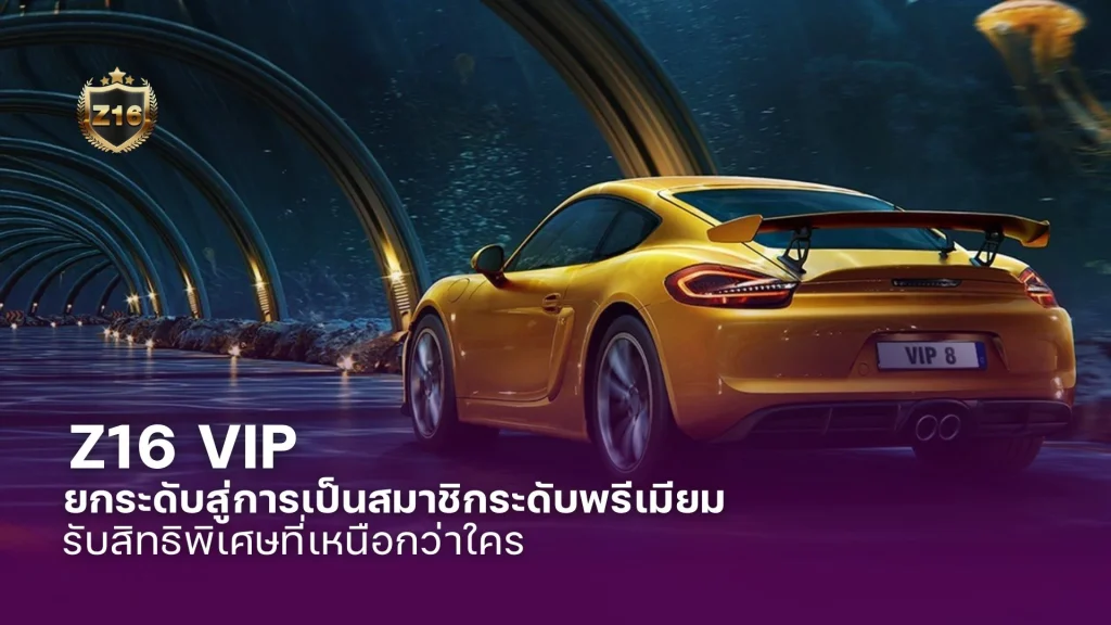 Z16 VIP ยกระดับสู่การเป็นสมาชิกระดับพรีเมียม และรับสิทธิพิเศษที่เหนือกว่าใคร